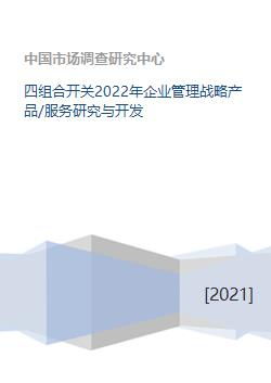 四组合开关2022年企业管理战略产品 服务研究与开发